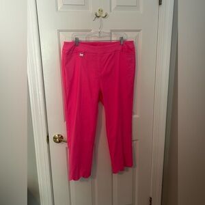 LULU B scalloped ankle pant